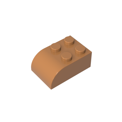 GDS-722 - Brick Curved 2 x 3 with Curved Top
