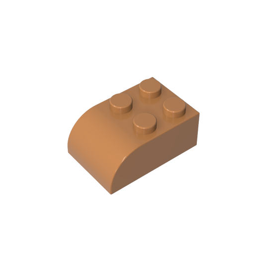 GDS-722 - Brick Curved 2 x 3 with Curved Top