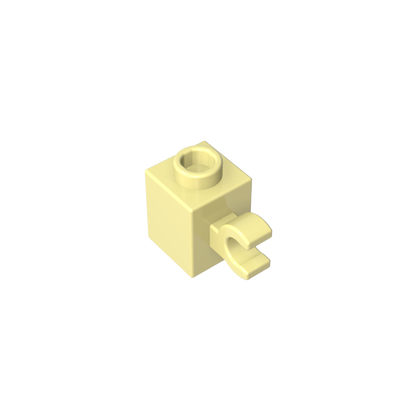 GDS-724 - Brick Special 1 x 1 with Clip Horizontal
