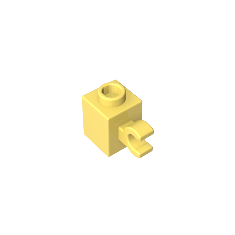 GDS-724 - Brick Special 1 x 1 with Clip Horizontal