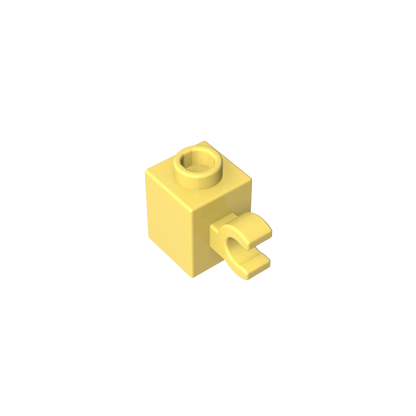 GDS-724 - Brick Special 1 x 1 with Clip Horizontal