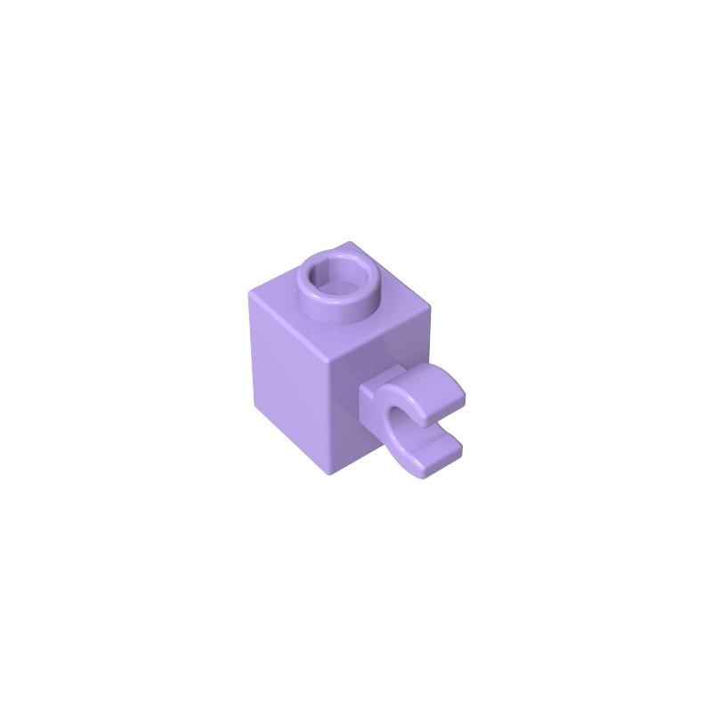 GDS-724 - Brick Special 1 x 1 with Clip Horizontal
