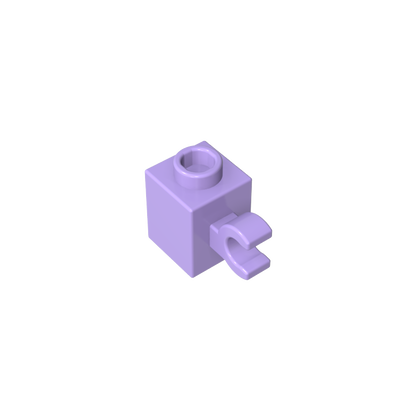 GDS-724 - Brick Special 1 x 1 with Clip Horizontal