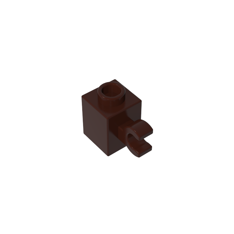 GDS-724 - Brick Special 1 x 1 with Clip Horizontal