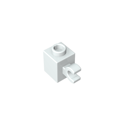 GDS-724 - Brick Special 1 x 1 with Clip Horizontal