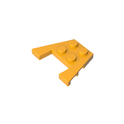 GDS-725 - Wedge Plate 3 x 4 with Stud Notches
