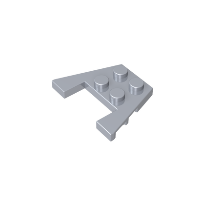 GDS-725 - Wedge Plate 3 x 4 with Stud Notches