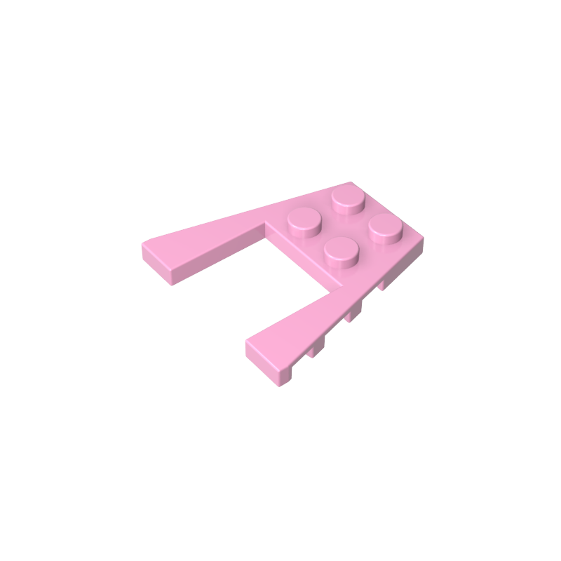 GDS-726 - Wedge Plate 4 x 4 with 2 x 2 Cutout