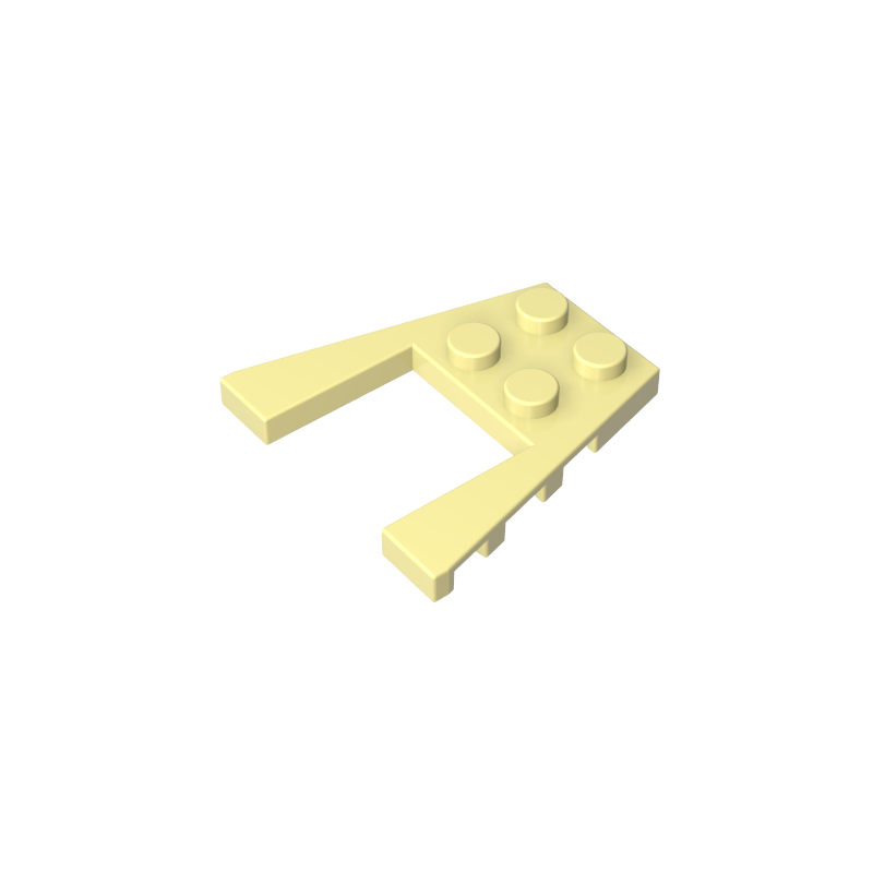 GDS-726 - Wedge Plate 4 x 4 with 2 x 2 Cutout