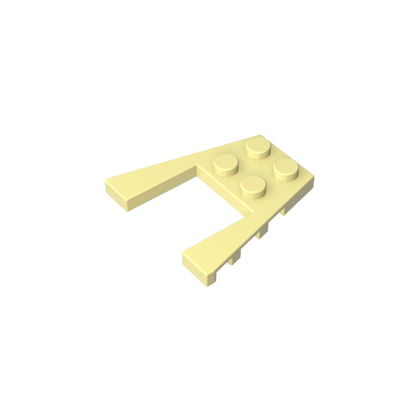 GDS-726 - Wedge Plate 4 x 4 with 2 x 2 Cutout