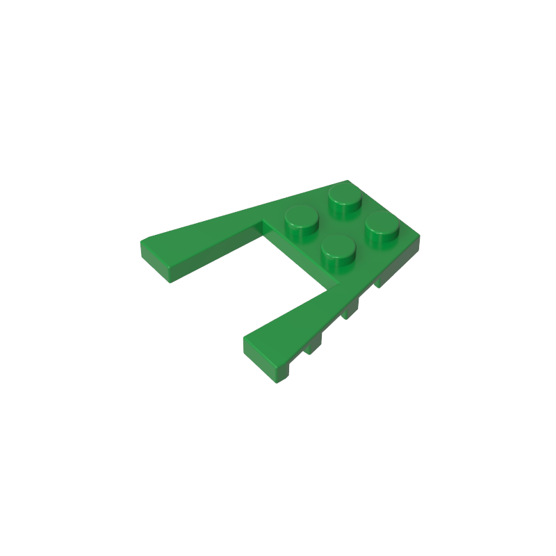GDS-726 - Wedge Plate 4 x 4 with 2 x 2 Cutout
