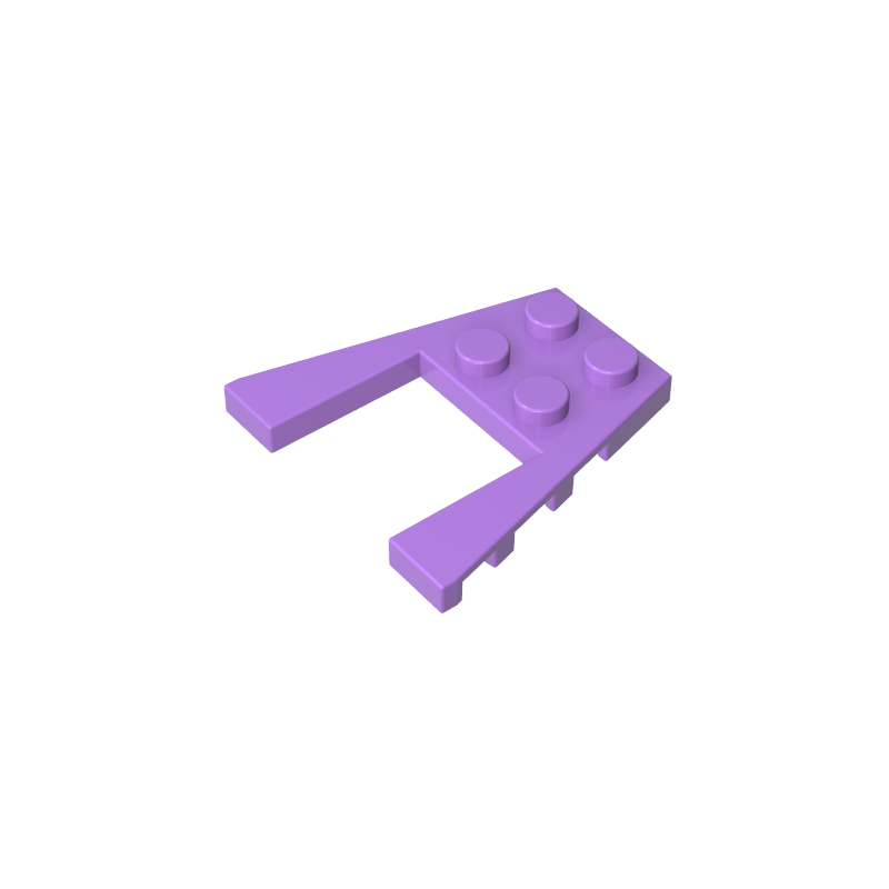 GDS-726 - Wedge Plate 4 x 4 with 2 x 2 Cutout