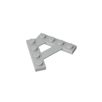 GDS-727 - Plate Special 4 Stud 45 Degrees Angle Plate