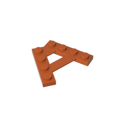 GDS-727 - Plate Special 4 Stud 45 Degrees Angle Plate
