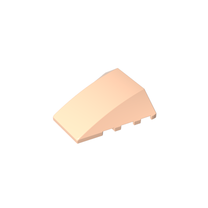 GDS-730 - Wedge Curved 4 x 4 No Top Studs