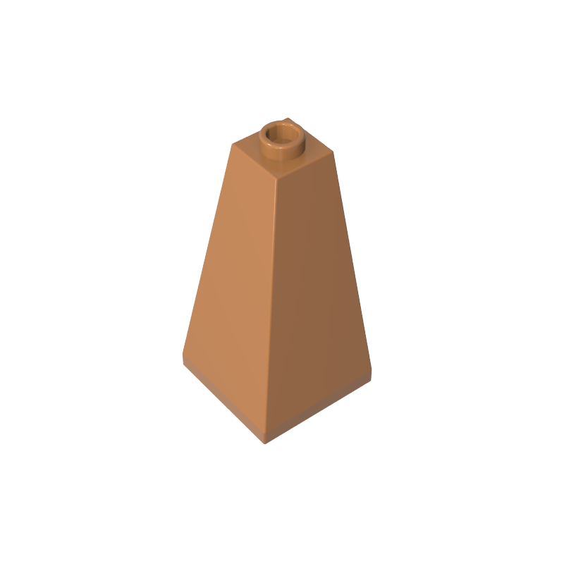 GDS-733 - Slope 75 Degrees 2 x 2 x 3 Double Convex