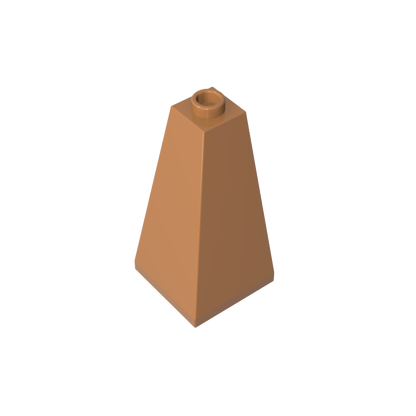 GDS-733 - Slope 75 Degrees 2 x 2 x 3 Double Convex