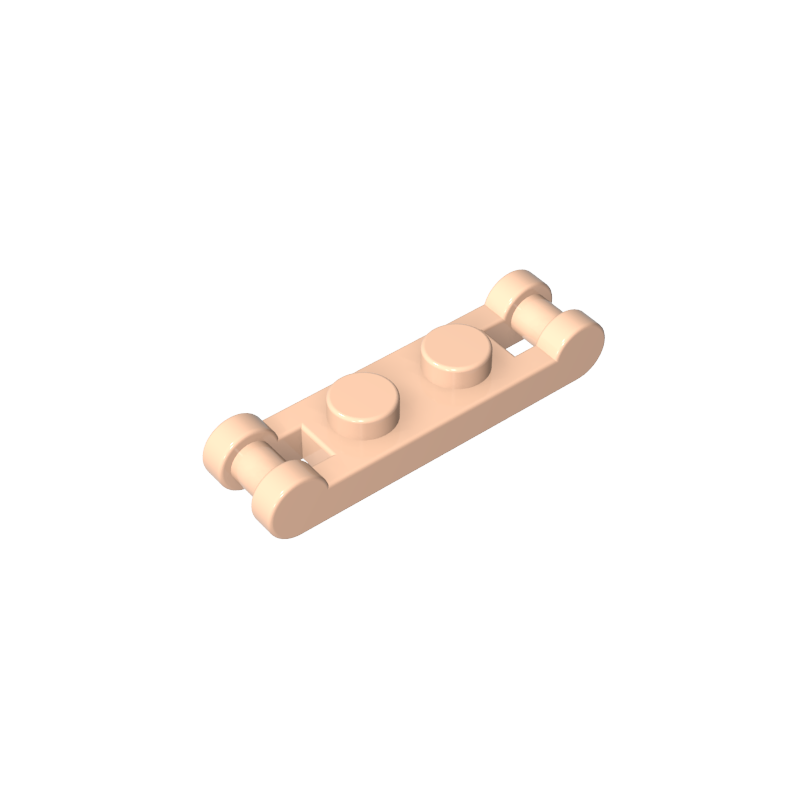 GDS-734 - Plate Special 1 x 2 with Handles on Ends