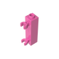 GDS-738 - Brick Special 1 x 1 x 3 with 2 Clips Vertical [Hollow Stud, Open O Clips]