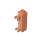 GDS-738 - Brick Special 1 x 1 x 3 with 2 Clips Vertical [Hollow Stud, Open O Clips]