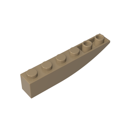 GDS-739 - Brick Curved 6 x 1 Inverted