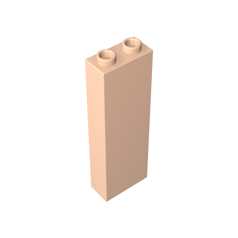 GDS-740 - Brick 1 x 2 x 5 without Side Supports