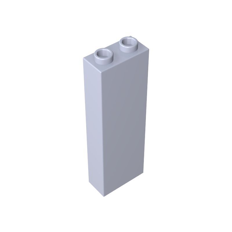 GDS-740 - Brick 1 x 2 x 5 without Side Supports