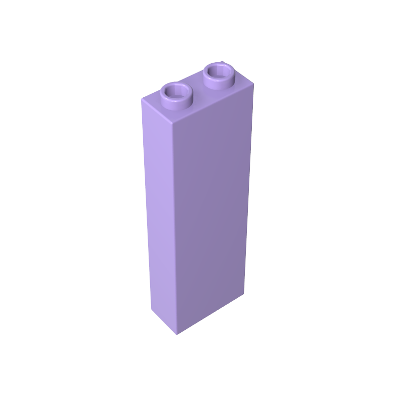 GDS-740 - Brick 1 x 2 x 5 without Side Supports