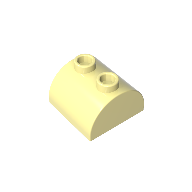 GDS-741 - Brick Curved 2 x 2 with Two Top Studs