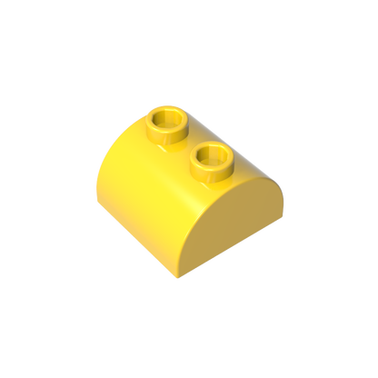 GDS-741 - Brick Curved 2 x 2 with Two Top Studs