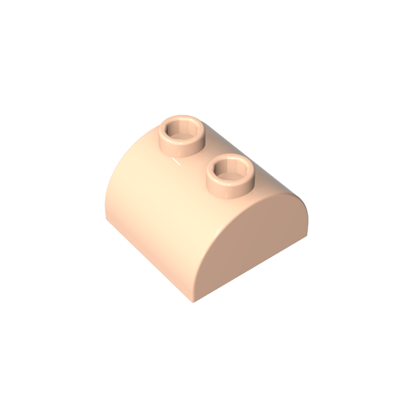 GDS-741 - Brick Curved 2 x 2 with Two Top Studs