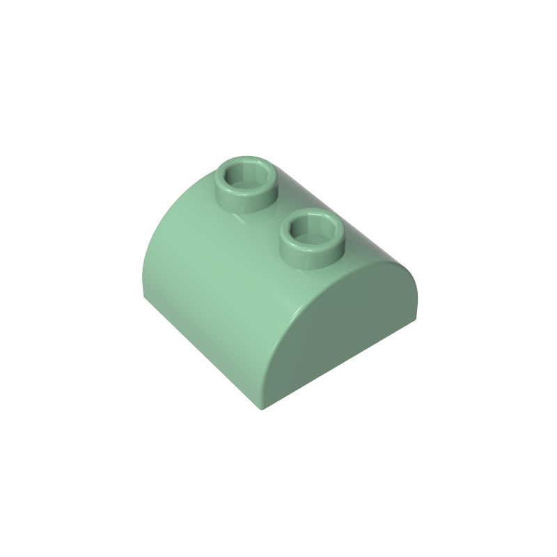 GDS-741 - Brick Curved 2 x 2 with Two Top Studs
