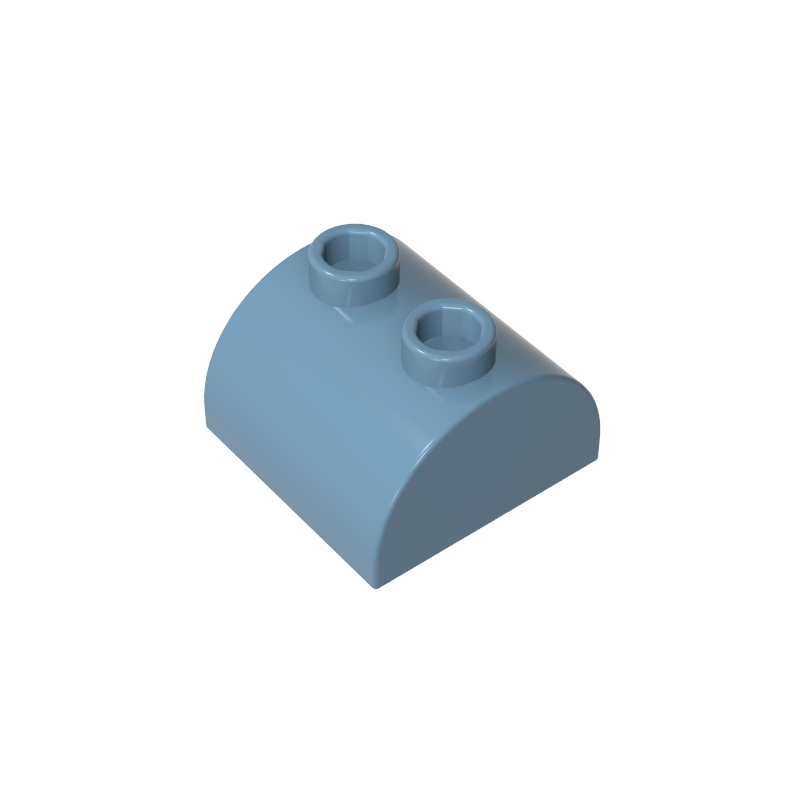 GDS-741 - Brick Curved 2 x 2 with Two Top Studs