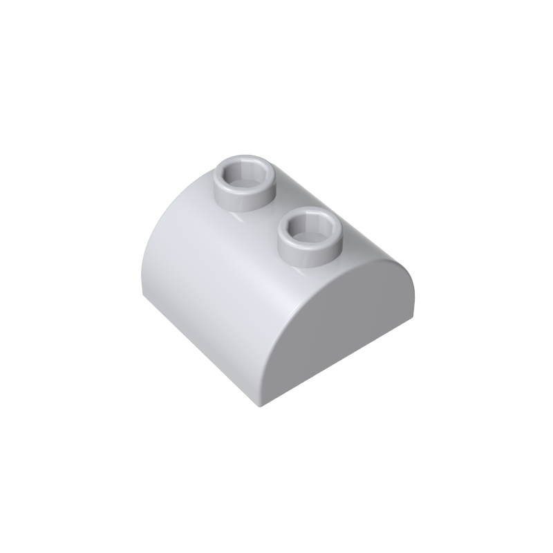 GDS-741 - Brick Curved 2 x 2 with Two Top Studs