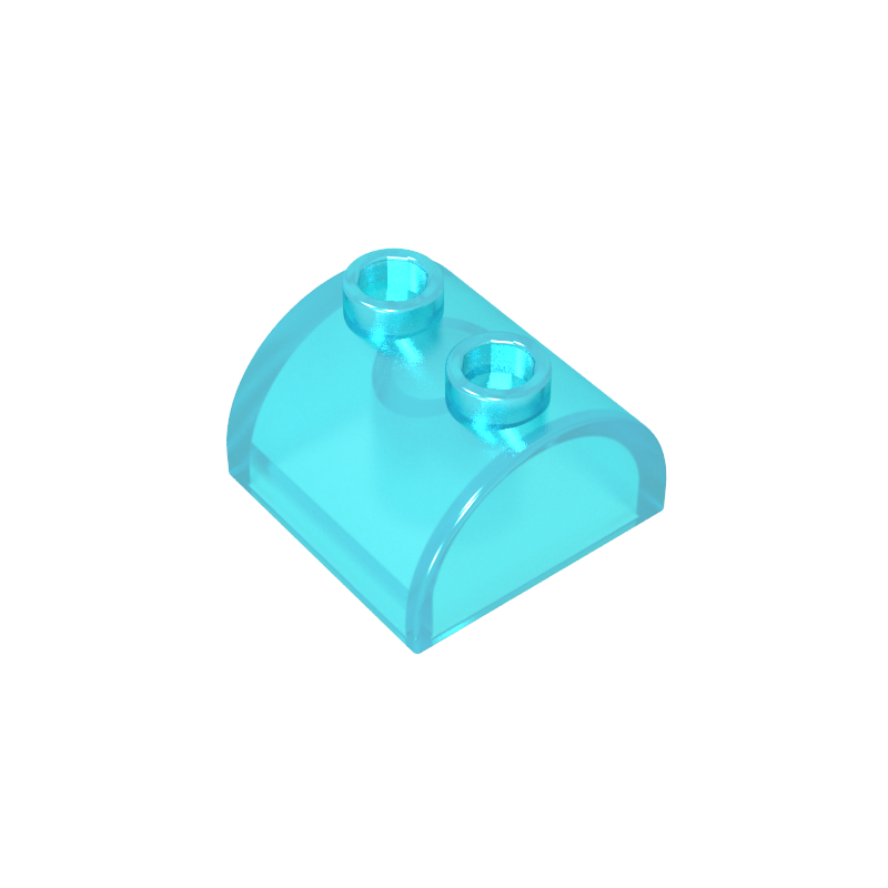 GDS-741 - Brick Curved 2 x 2 with Two Top Studs
