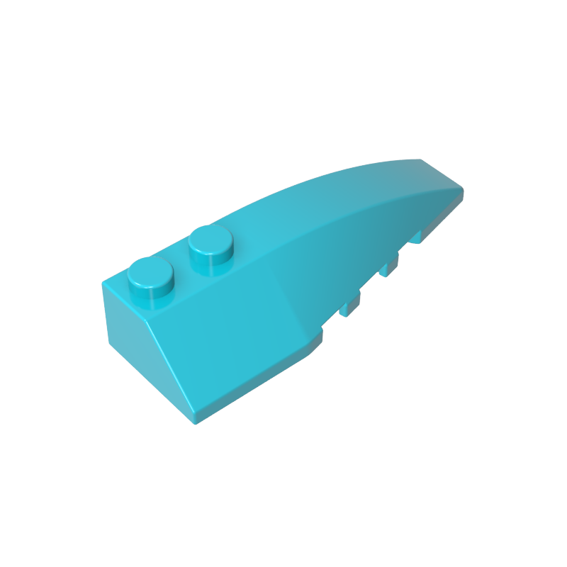 GDS-745 - Wedge Curved 6 x 2 Right