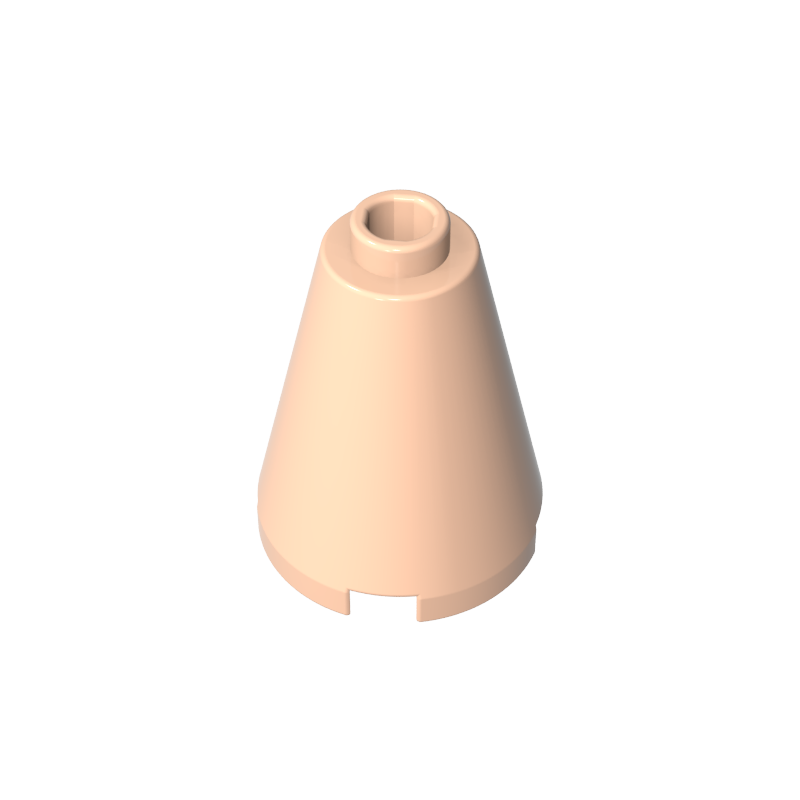 GDS-746 - Cone 2 x 2 x 2 with Blocked Open Stud