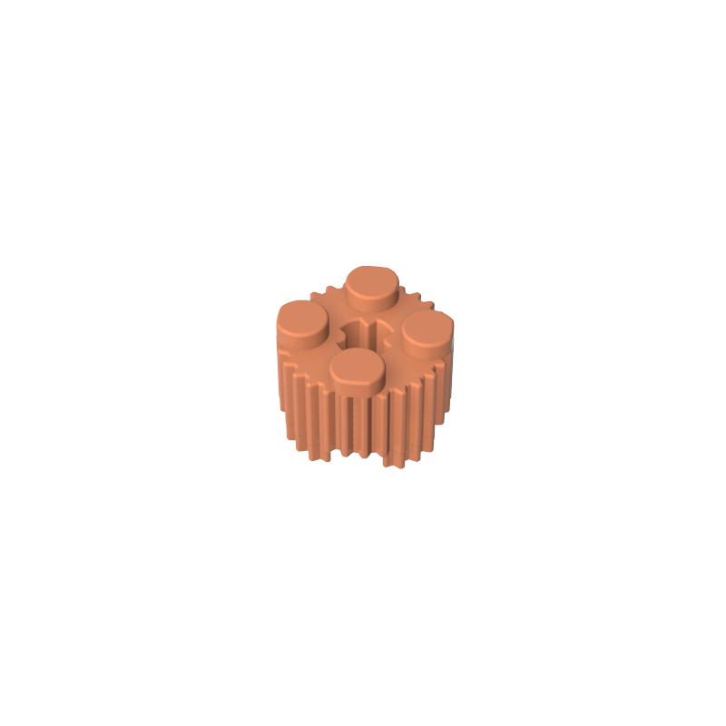 GDS-748 - Brick Round 2 x 2 [Grill]