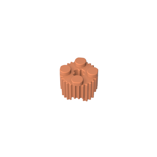 GDS-748 - Brick Round 2 x 2 [Grill]