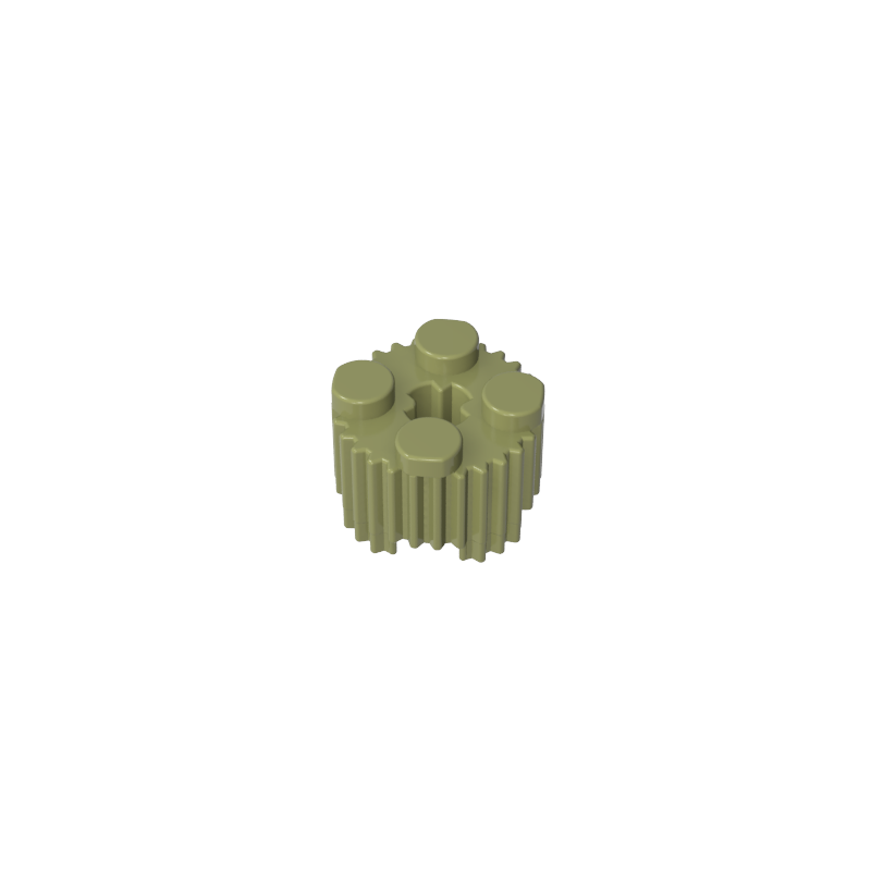 GDS-748 - Brick Round 2 x 2 [Grill]