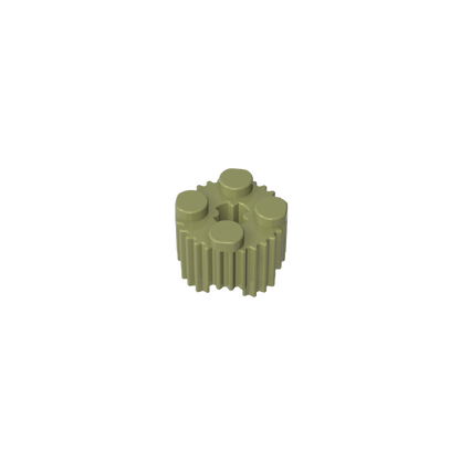 GDS-748 - Brick Round 2 x 2 [Grill]