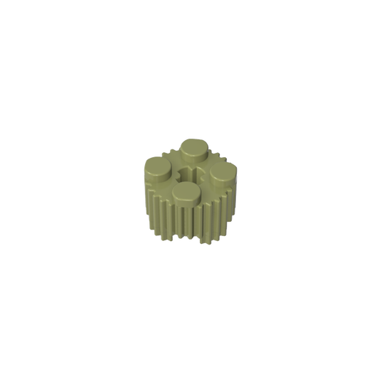 GDS-748 - Brick Round 2 x 2 [Grill]