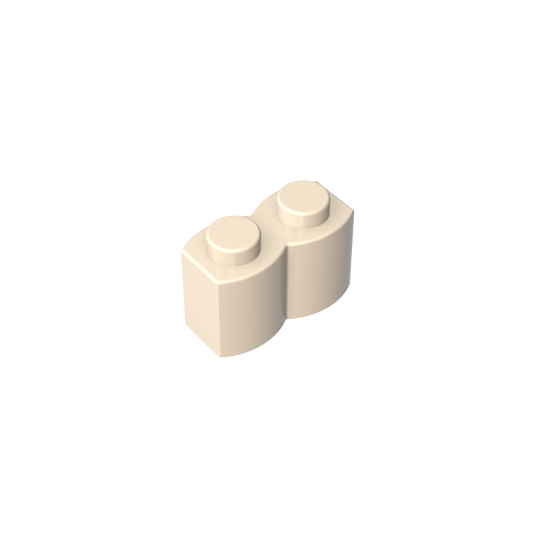 GDS-749 - Brick Special 1 x 2 Palisade [aka Log]