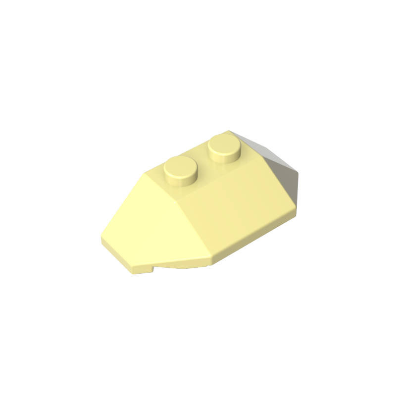 GDS-756 - Wedge Sloped 45 Degrees 2 x 4 Triple