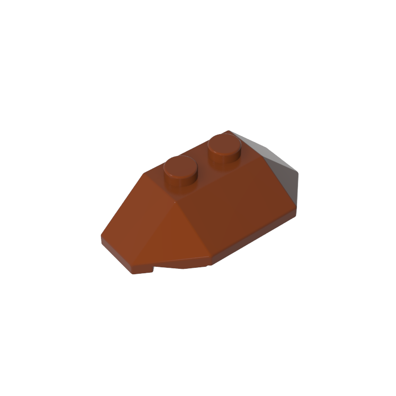 GDS-756 - Wedge Sloped 45 Degrees 2 x 4 Triple