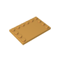 GDS-757 - Plate Special 4 x 6 with Studs on 3 Edges