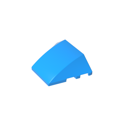 GDS-762 - Wedge Curved 4 x 3 No Studs [Plain]