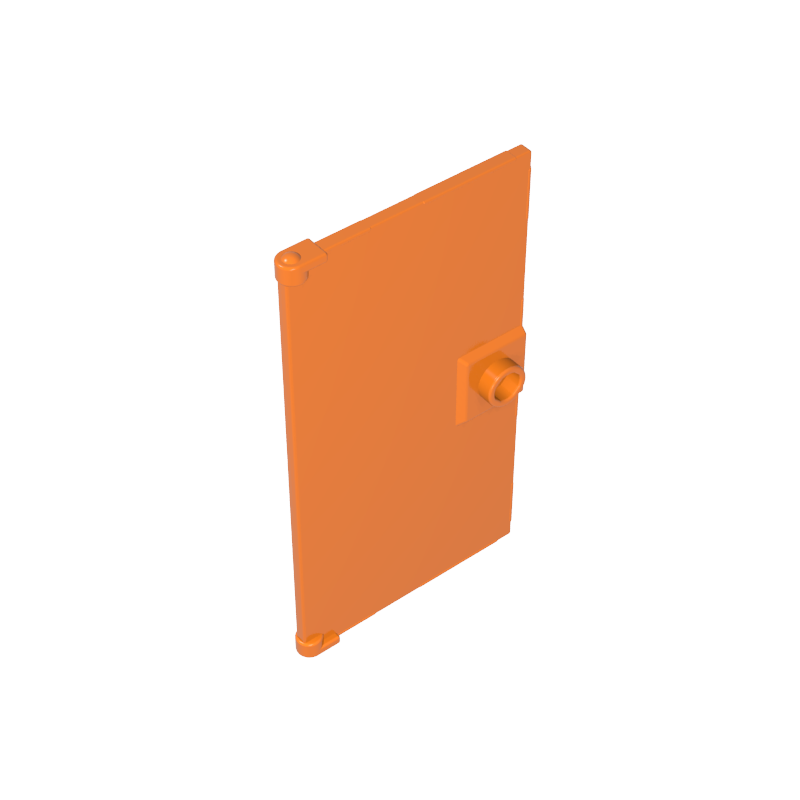 GDS-763 - Door 1 x 4 x 6 Smooth with Square Handle Plinth