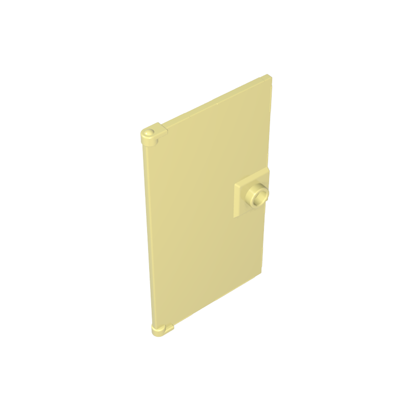 GDS-763 - Door 1 x 4 x 6 Smooth with Square Handle Plinth