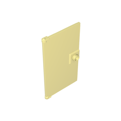 GDS-763 - Door 1 x 4 x 6 Smooth with Square Handle Plinth